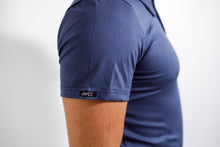Load image into Gallery viewer, Men&#39;s Polo Top - Navy Blue
