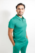 Load image into Gallery viewer, Men&#39;s Polo Top - Green
