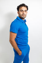 Load image into Gallery viewer, Men&#39;s Polo Top - Royal Blue
